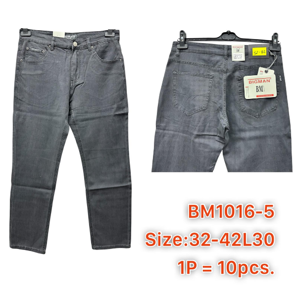 Spodnie męskie jeans Roz 32-42, 1 Kolor .Paczka 10 szt